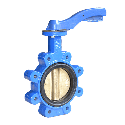 Lug concentric butterfly valve